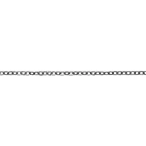 1.7mm Antique Silver Plated Cable Chain, by the Foot