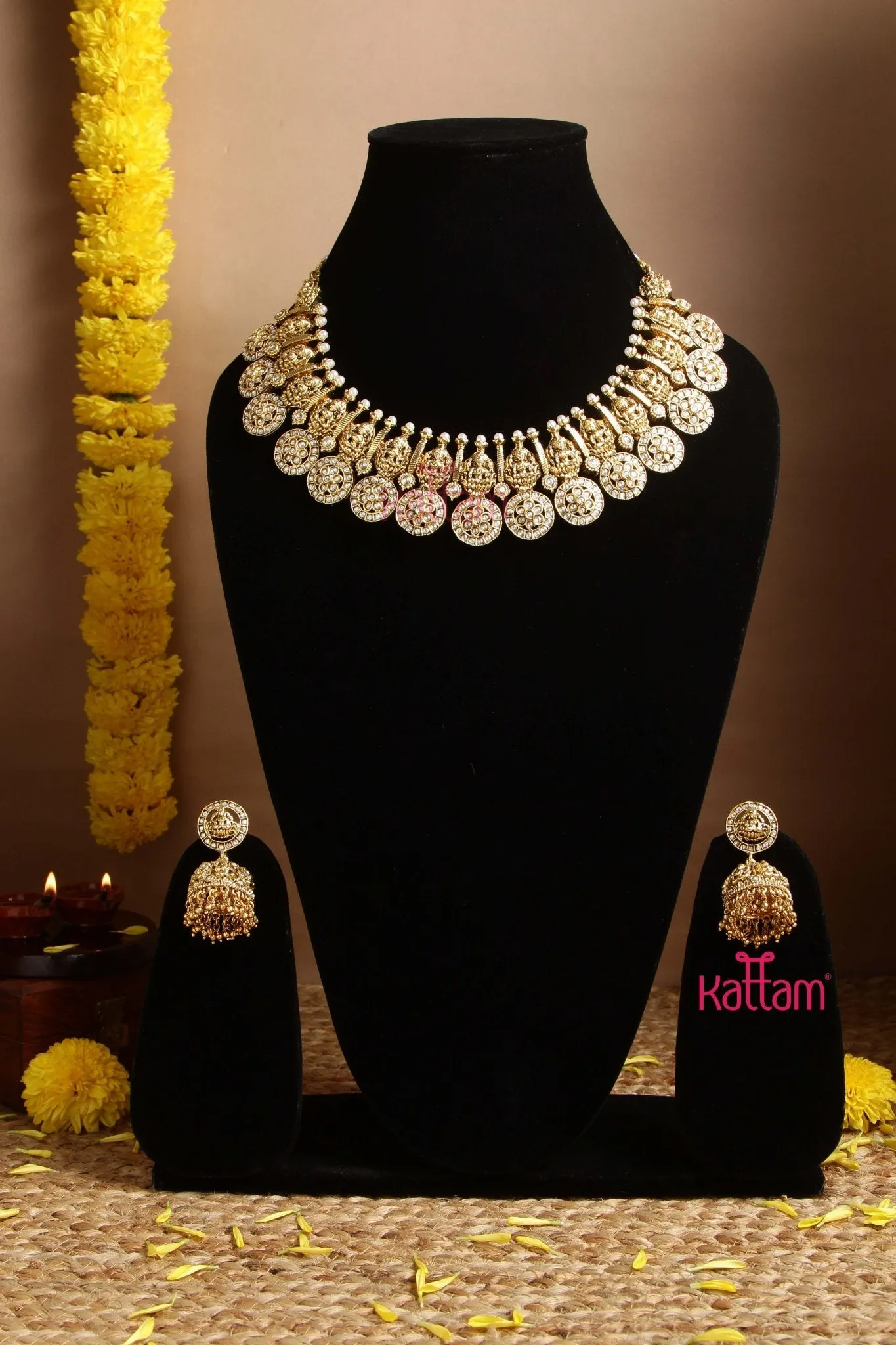 Antique Lakshmi Bridal Necklace