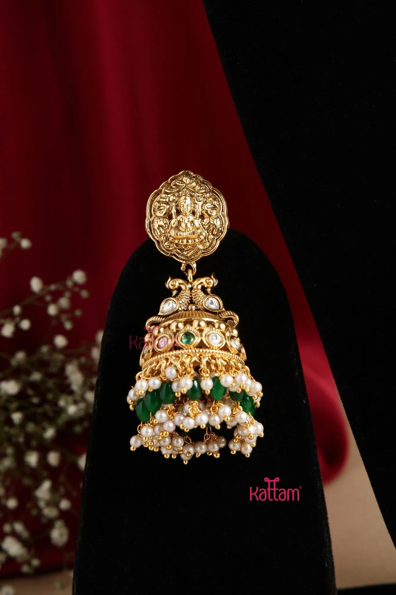 Antique Matte Godess Semi Bridal  Haram