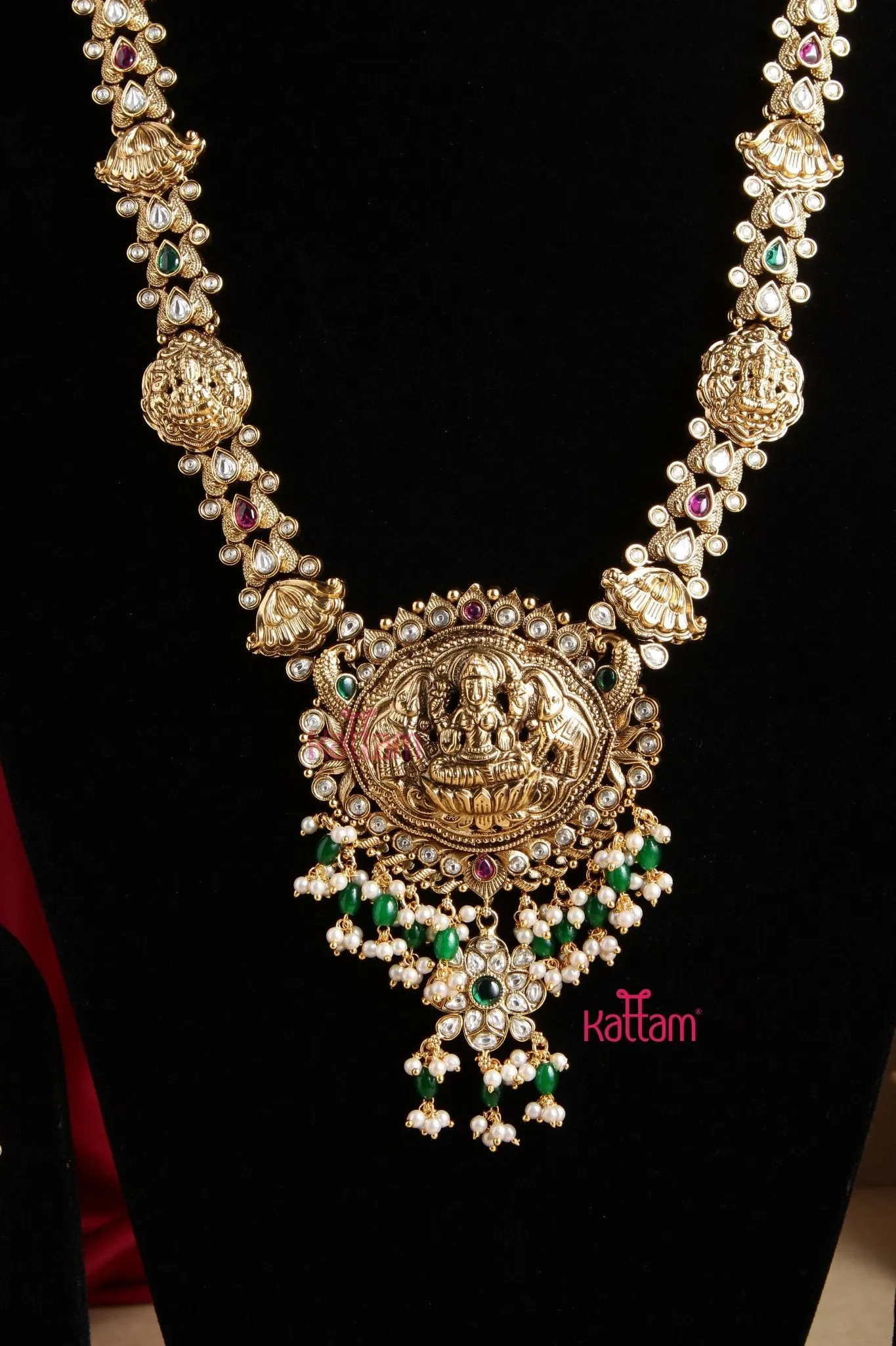 Antique Matte Godess Semi Bridal  Haram