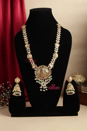 Antique Matte Godess Semi Bridal  Haram