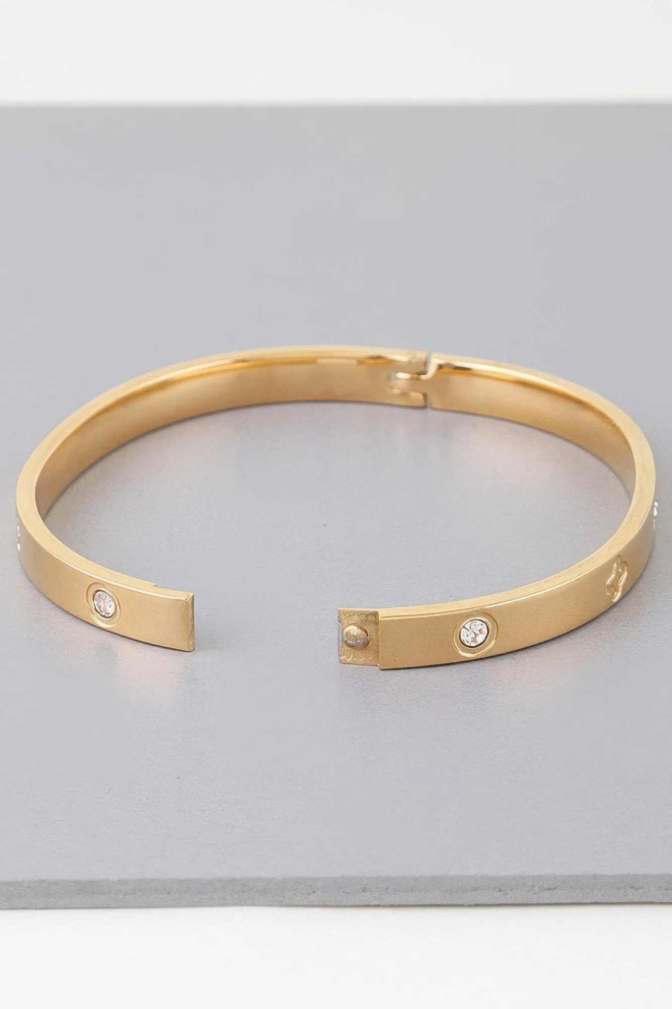 Bejeweled Clover Bracelet