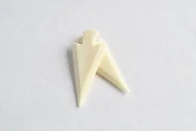 Bone Arrowhead Pendant (1-pk)