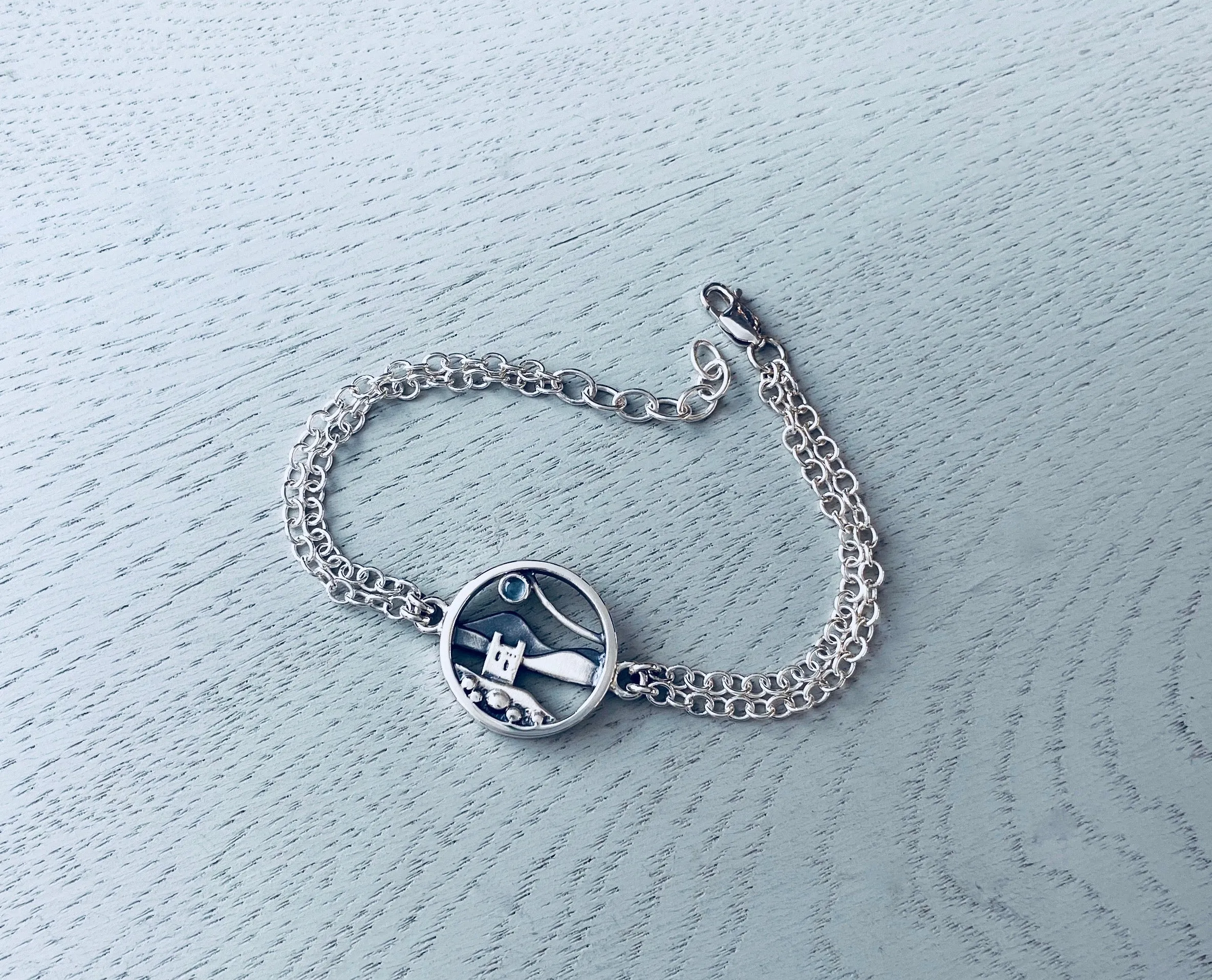 Castle View Bracelet Double Chain Bracelet