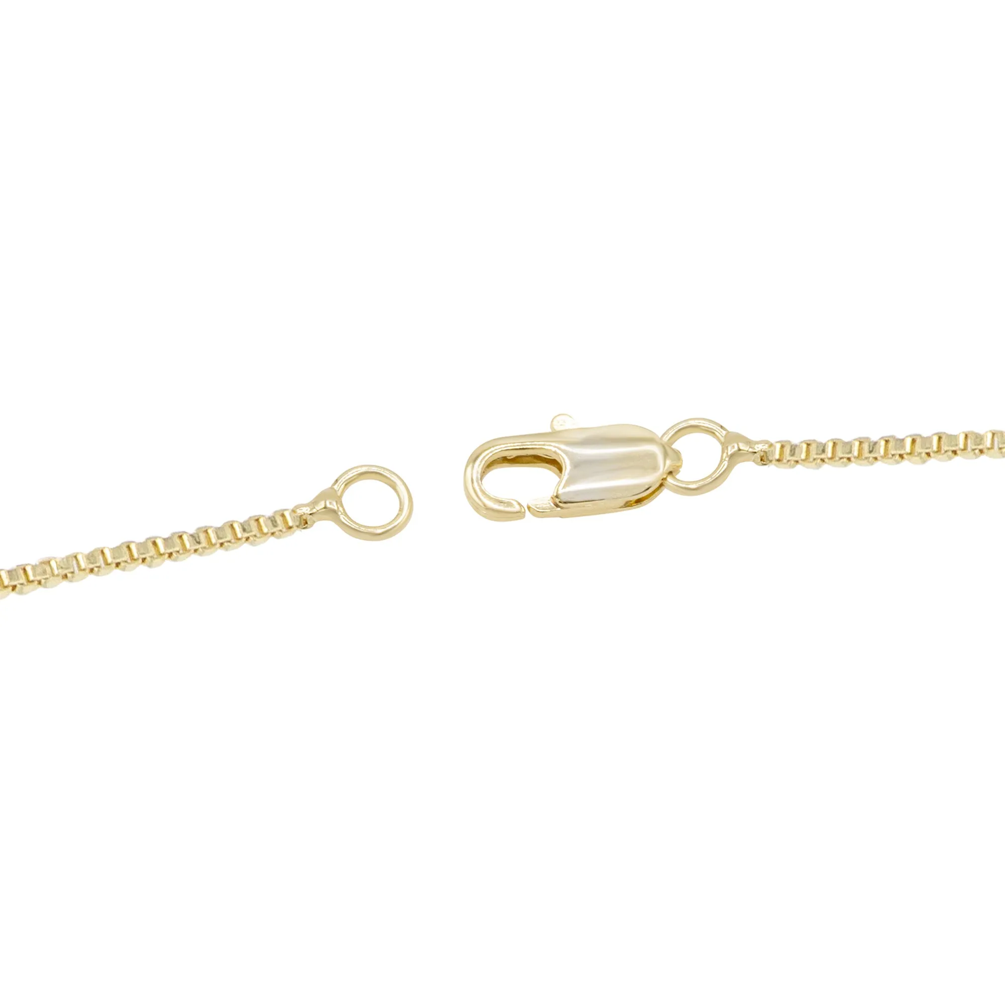 Cubic Zirconia 14K Gold Filled Flying Love Pendant Necklace Set