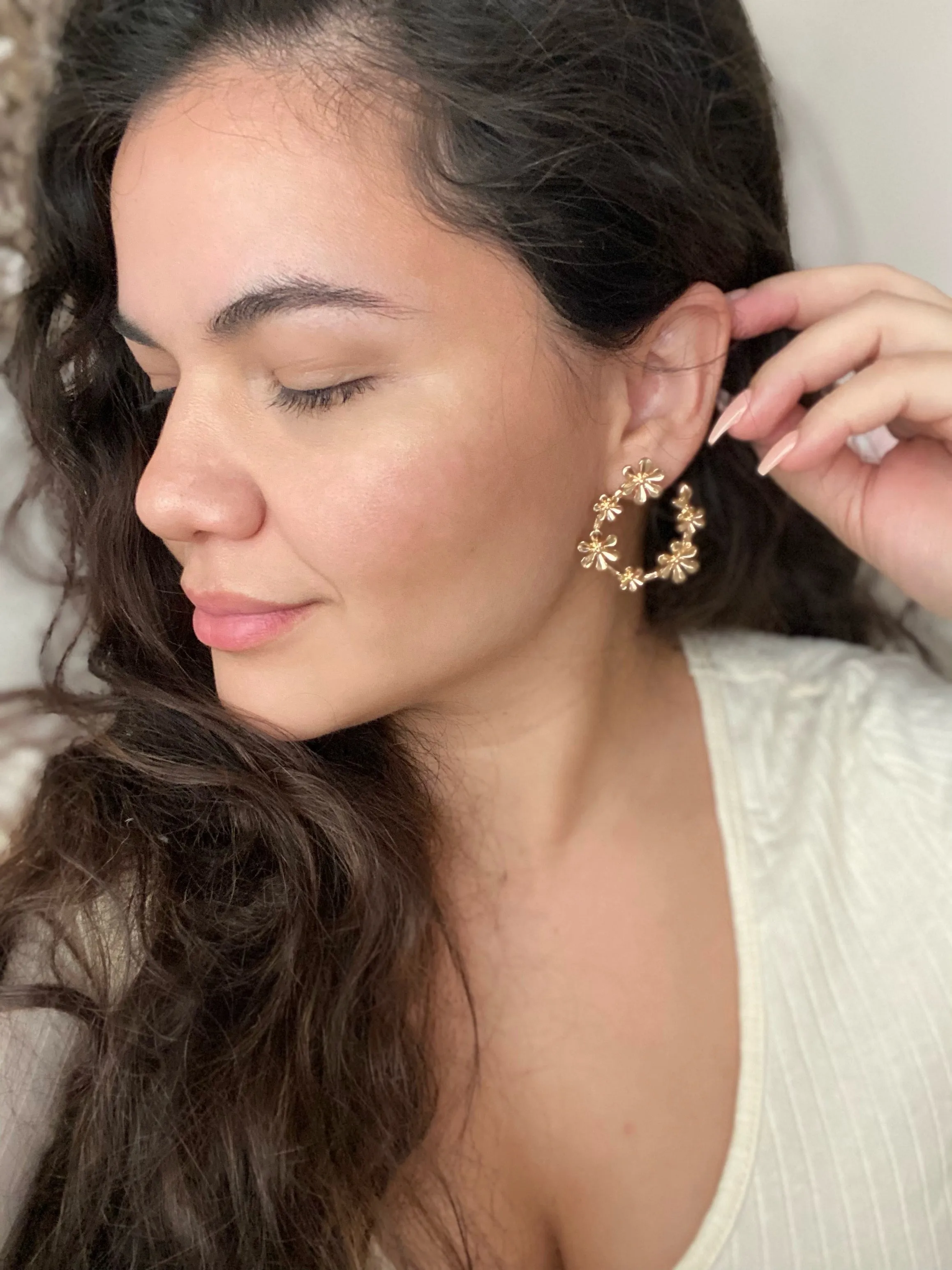 Eden Hoop Earrings