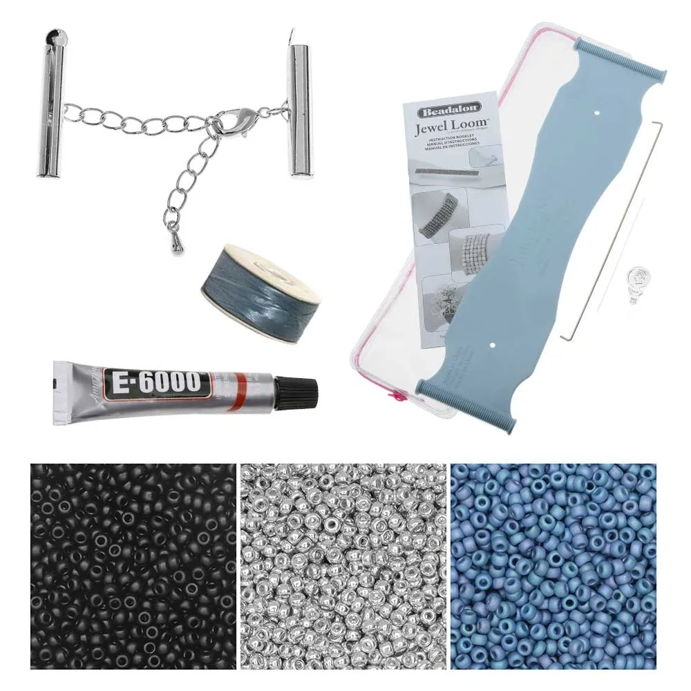 Glacier Park Loom Bracelet - Exclusive Beadaholique Jewelry Kit