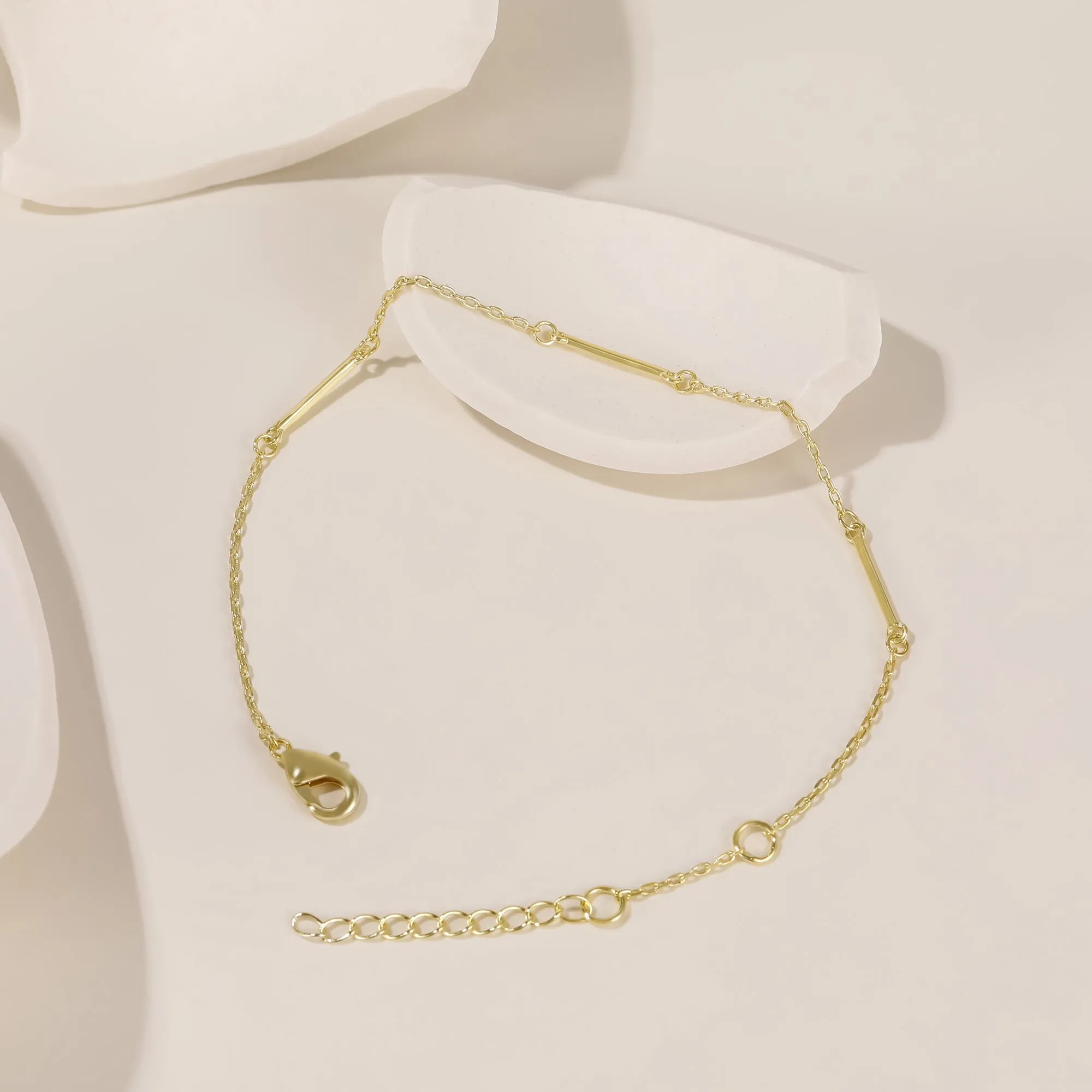 Gold Bar Bracelet