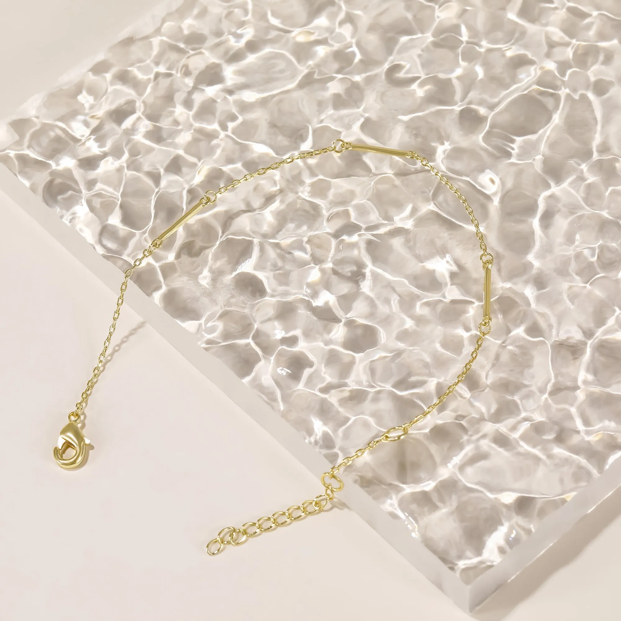 Gold Bar Bracelet