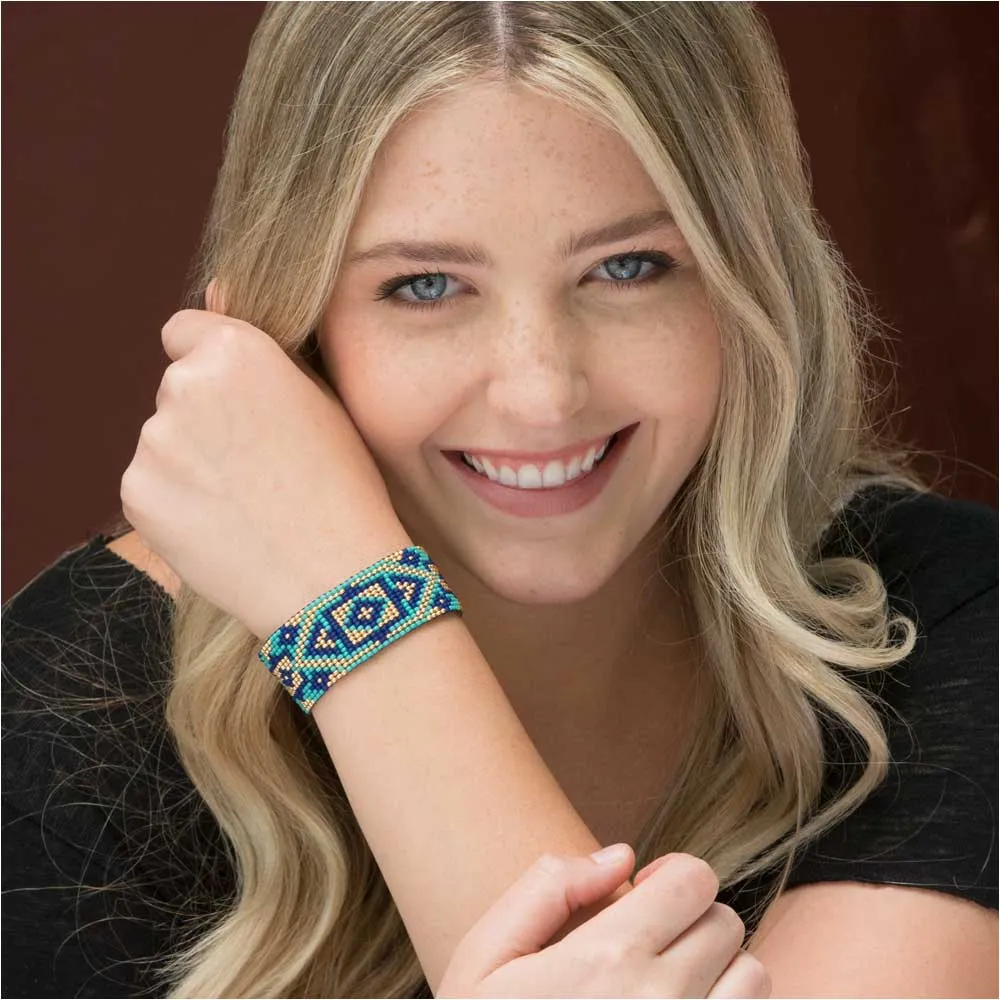 Gulf Shores Loom Bracelet - Exclusive Beadaholique Jewelry Kit