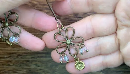 How to Make the Fun and Fabulous Floral Earrings by Deb Floros