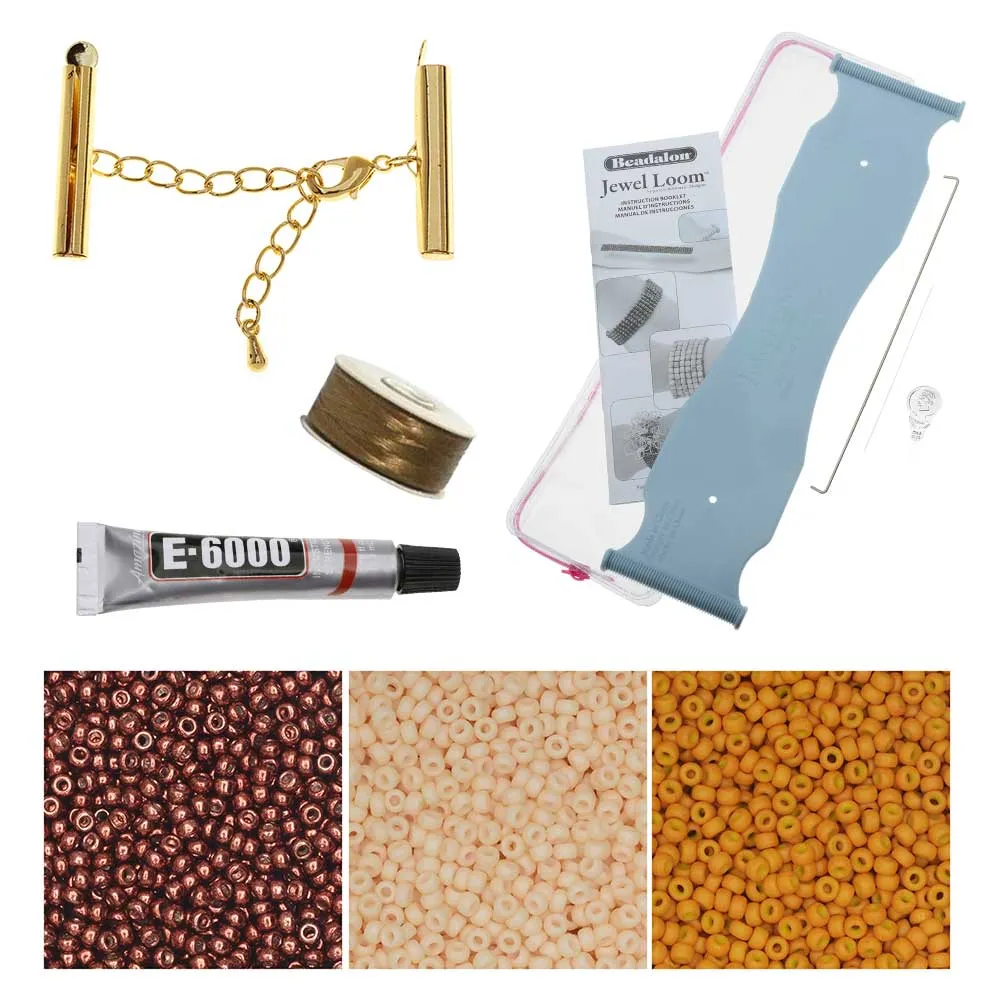 Jackson Hole Loom Bracelet - Exclusive Beadaholique Jewelry Kit