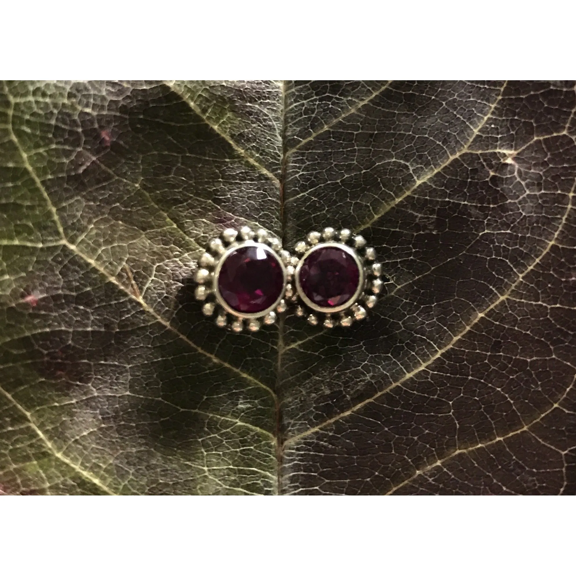 Precious Stone Studs