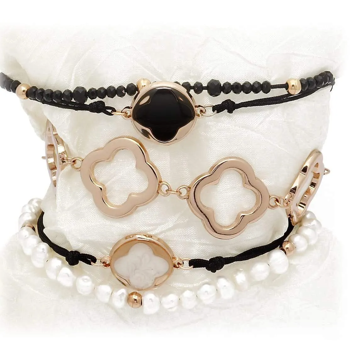 "Eyes & Crosses Collection" Necklace & Bracelets
