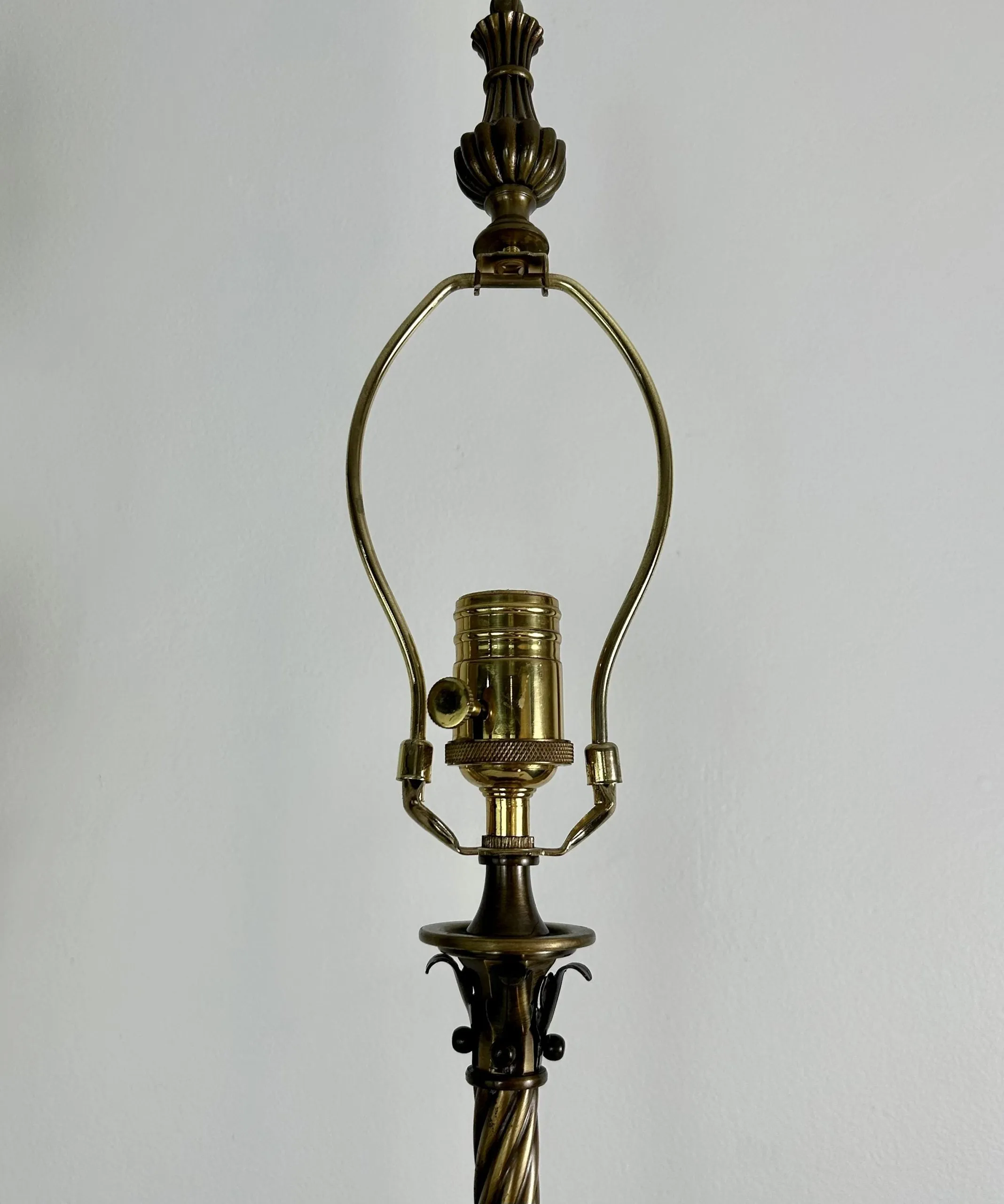 Table Lamps, Dark Brass, Traditional, Ornate, Sold as A Pair