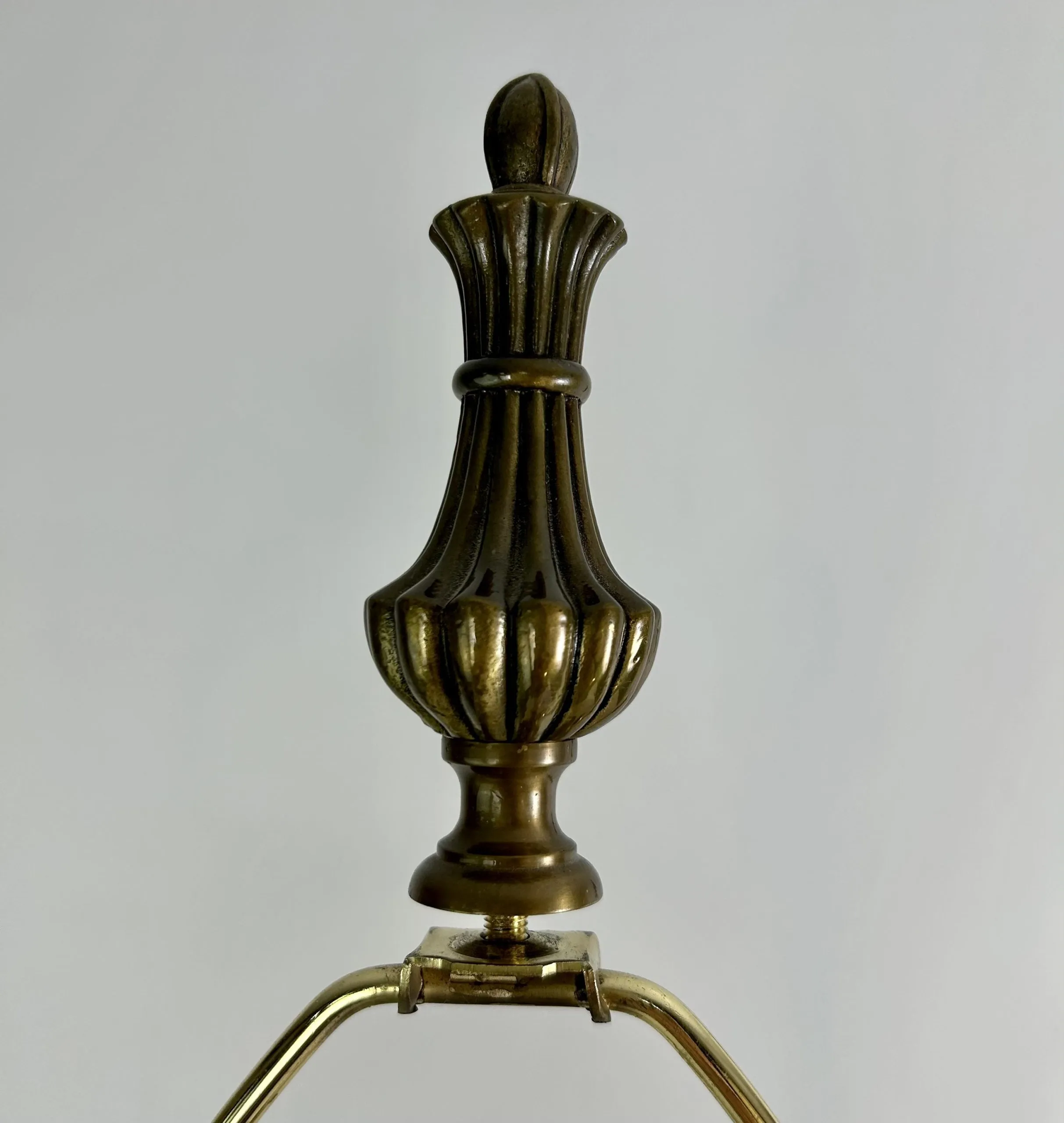 Table Lamps, Dark Brass, Traditional, Ornate, Sold as A Pair