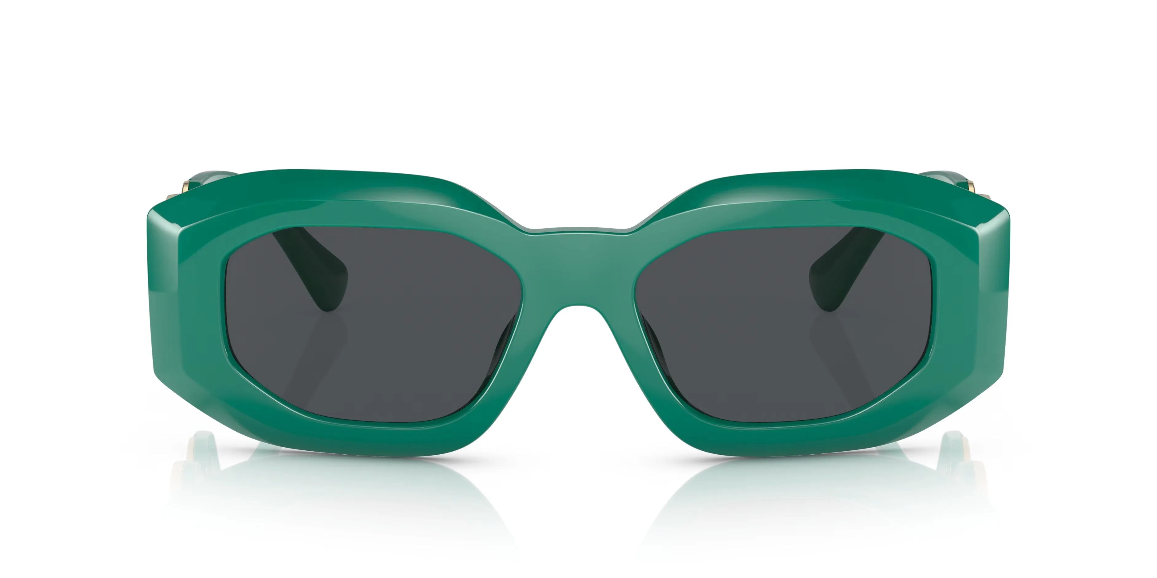 Versace 0VE4425U 53687 Full Rim Turquoise Rectangle Sunglasses