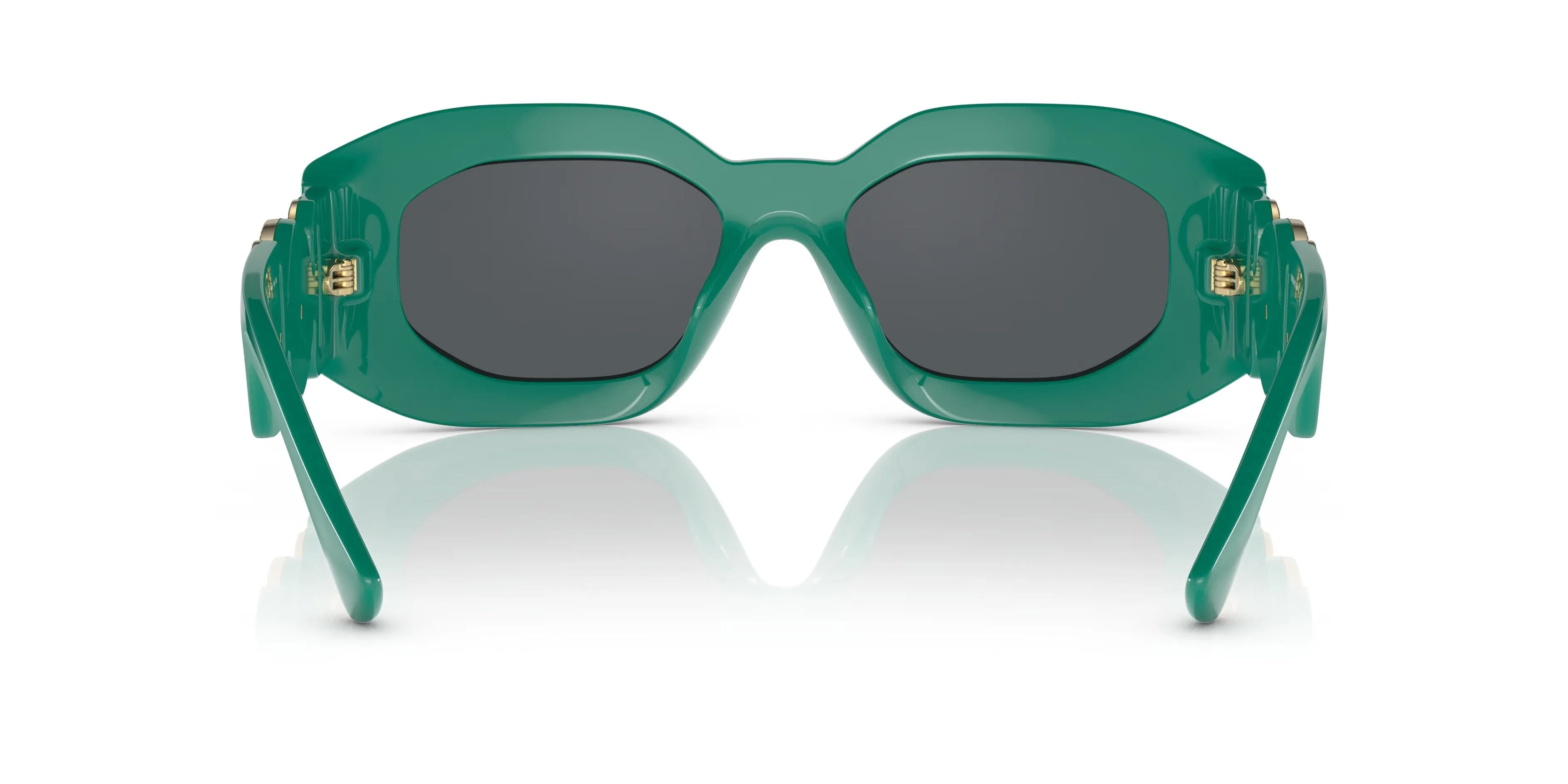 Versace 0VE4425U 53687 Full Rim Turquoise Rectangle Sunglasses